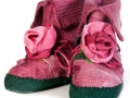 Mohair Award: Raspberry Crush by Elaine Harrison (Waikato)